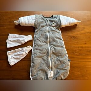 COPY - Two Baby Bears Swaddle Sleeves Sack and Mitten Sleeves Set